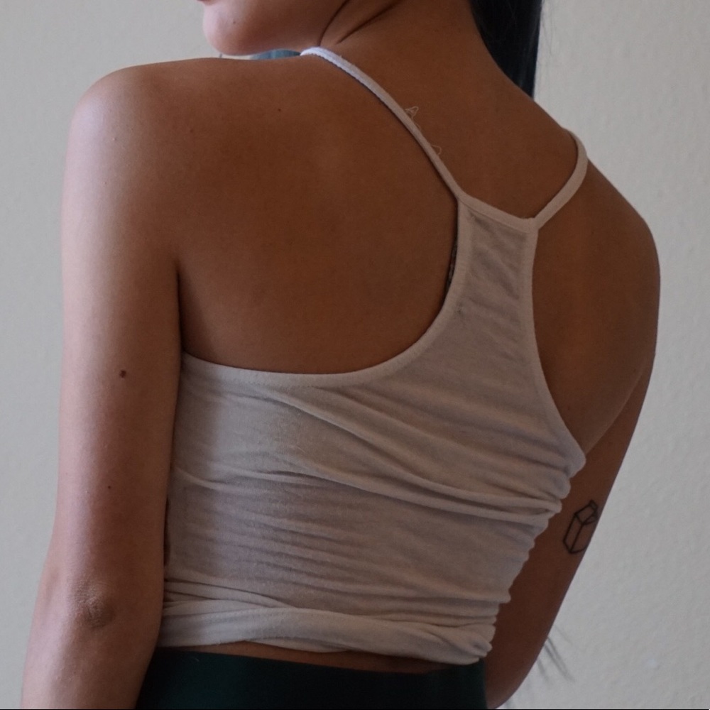 Brandy Melville white tank top
